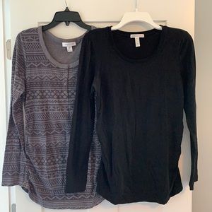 Maternity long sleeve top bundle